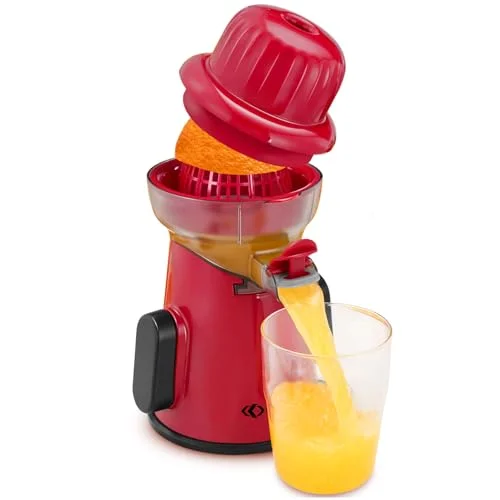 KEOUKE Manual Citrus Juicer Tower Red - Detachable with