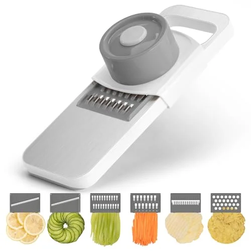 KEOUKE Multifunctional Mandoline Slicer Stainless Steel